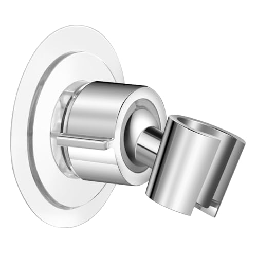 FONDOTIN Duschkopfhalterung Selbstklebend Wandmontage Verstellbar Shower Sprinkler Halter Starker Halt Für Fliesen Glas Badezimmer Dusche von FONDOTIN