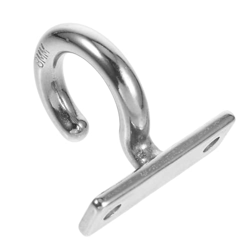 FONDOTIN Edelstahl Aufhängehaken mit Pad Eye Platte Rostfrei Vielseitig für Decke Wand Kleidung und Ventilatoren Einfache Montage ohne Bohren Robust und Korrosionsbeständig für Lagerung FONDOTIN Edelstahl Aufhängehaken mit Pad Eye Platte Rostfrei Vielseitig für Decke Wand Kleidung und Ventilatoren Einfache Montage ohne Bohren Robust und Korrosionsbeständig für Lagerung von FONDOTIN