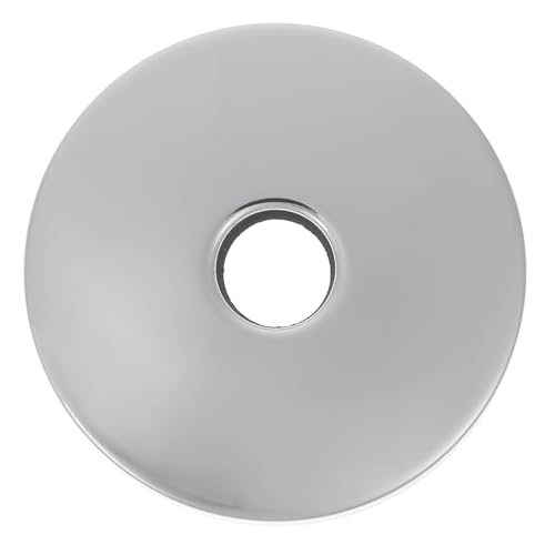 FONDOTIN Edelstahl Escutcheon Abdeckplatte Rund mit Gummipuffer zur Wandmontage Rostfrei Langlebig Passend für Duscharme Heizungs und Wasserrohre Einfache Installation ohne Werkzeug von FONDOTIN