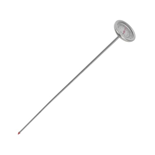 FONDOTIN Edelstahl Kompostthermometer mit Langer Sonde Präzises Gartenthermometer zur Boden Temperaturmessung im Garten Robustes Außenthermometer für Kompost und Pflanzensensor FONDOTIN Edelstahl Kompostthermometer mit Langer Sonde Präzises Gartenthermometer zur Boden Temperaturmessung im Garten Robustes Außenthermometer für Kompost und Pflanzensensor von FONDOTIN