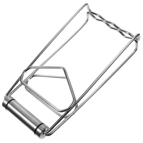 FONDOTIN Edelstahl Scald Tellerheber mit Rutschfestem Griff Hitzebeständig und Robust Einsetzbar zum Sicheren Greifen Heißer Speisen und Pfannen Küche von FONDOTIN