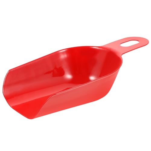 FONDOTIN Edelstahl Schaufel Küchenmehl Schaufel Nussschaufel Körnerschaufel Groß Robust Nahtlos Poliert Ergonomischer Griff für Haushalt Eiswürfel Kaffee Tee Lebensmittel von FONDOTIN