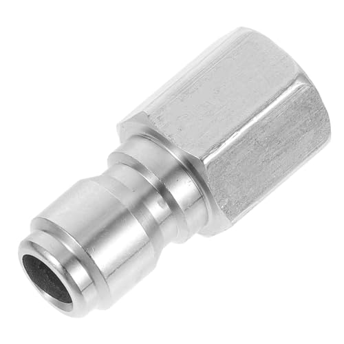 FONDOTIN Edelstahl Schnellverbinder Adapter für Hochdruckreiniger Innengewinde Kompatibel Leicht und Installieren für Garten und Autoreinigung von FONDOTIN