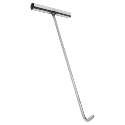 FONDOTIN Edelstahl T hebel Kanaldeckelheber Haken Rostfrei Sicherer Griff für Schachtabdeckungen und Rollladentüren Vielseitig Einsetzbar bei Kanalsanierung und Außenbereich FONDOTIN Edelstahl T hebel Kanaldeckelheber Haken Rostfrei Sicherer Griff für Schachtabdeckungen und Rollladentüren Vielseitig Einsetzbar bei Kanalsanierung und Außenbereich von FONDOTIN