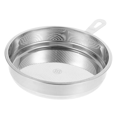 FONDOTIN Edelstahl Teefilter Mesh Sieb Ölfilter Multifunktionaler Teesieb für Losen Tee und Küchenbedarf Langlebiger Rostfreier Edelstahl Feinmaschig Passend für Teekannen und Ölfilter von FONDOTIN