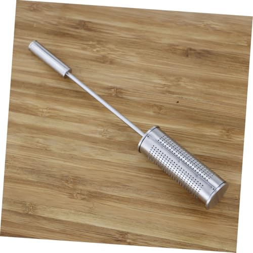 FONDOTIN Edelstahl Teesieb mit Langem Anti rutsch griff Feines Filtersieb für Losen Tee Langlebiger Teefilter für Teekannen und Teetassen Modernes Design Leicht zu Reinigen Praktisches von FONDOTIN