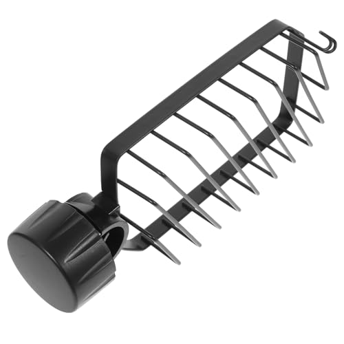 FONDOTIN Edelstahl Wasserhahn Organizer Schwammhalter mit Abtropffunktion Platzsparend für Küchenspüle und Arbeitsplatte mit Haken für Schwämme und Utensilien Schwarze Oberfläche Robust FONDOTIN Edelstahl Wasserhahn Organizer Schwammhalter mit Abtropffunktion Platzsparend für Küchenspüle und Arbeitsplatte mit Haken für Schwämme und Utensilien Schwarze Oberfläche Robust von FONDOTIN