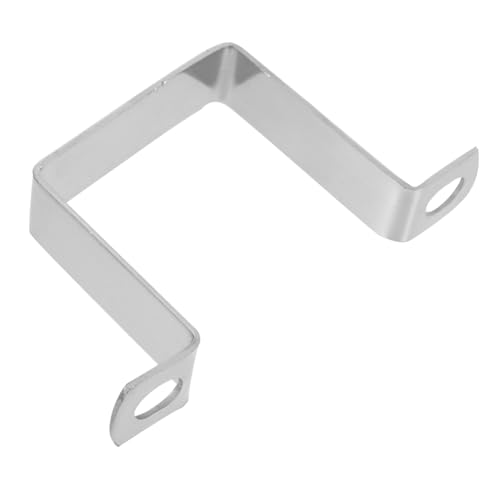 FONDOTIN Edelstahl rohrschelle Quadratisch U klemme Verstärkt Vielseitig Kompatibel für Wasserleitungen Geländer Heizungsrohre Schnelle Montage Vibrationsfest Robust von FONDOTIN