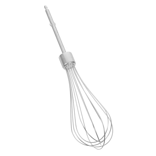 FONDOTIN Eierkopfzubehör Schneebesen Zum Mischen Mehlrührer Edelstahl -schneebesen Küchen-eierbesen Handmixer Rührer Schneebesen Mixer Mini Schneebesen Silber Edelstahl 304 Wiederverwendbar von FONDOTIN