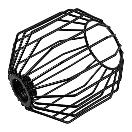 FONDOTIN Einfache Deckenleuchte Hängend Fassung Transparent Kugelform Innenmaß Vielseitiger Lampenschirm für Wohnzimmer Bar Restaurant Rustikal von FONDOTIN