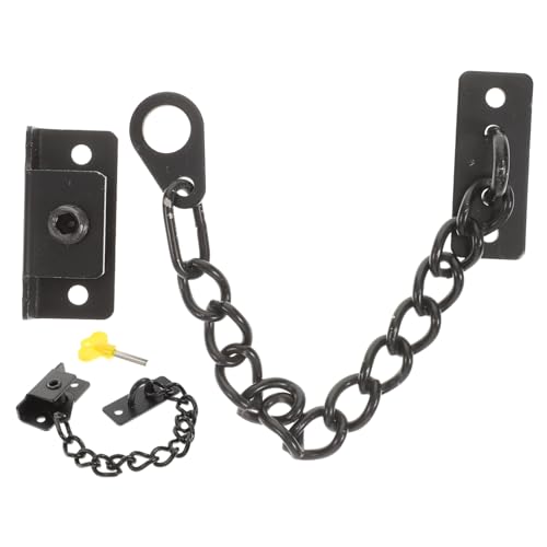 FONDOTIN Einstellbare Tür Fenstersicherung aus Rostfreiem Edelstahl Sicherheitskette für Innentüren Korrosionsbeständig Einfache Montage für Wohnungen Hotels und Büros von FONDOTIN