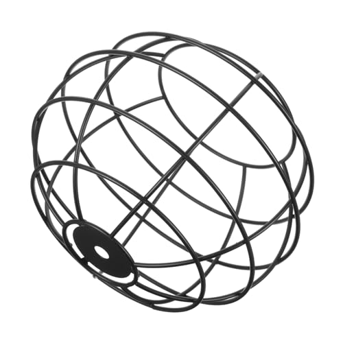 FONDOTIN Eisen Lampenschirm Rund Retro Design Langlebig Einfach zu Montieren Geeignet für Hängeleuchten Wohnraumdekoration von FONDOTIN