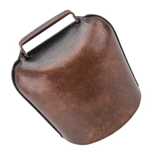 FONDOTIN Eisenglocke Für Großtiere Halsband Kuhglocke Garten Schafsglocke Glocke Tierklingelglocke Türklingel-ornamente Glocken Für Tiere Glaubensglocke Rustikale Eisenglocke Vintage Glocke von FONDOTIN