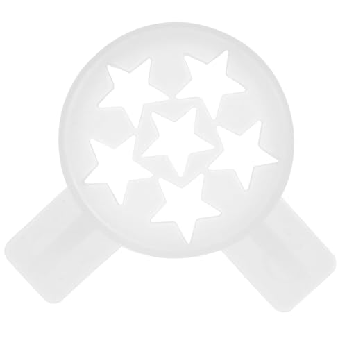 FONDOTIN Eismaschinendüse Kunststoffformteil Ersatzdüse für Speiseeis DIY Eisform Zubehör Langlebig Einfach zu Reinigen Platzsparend Geeignet für Eismaschinen von FONDOTIN