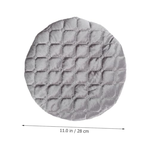 FONDOTIN Elastic Stuhlbezug für Runde Hocker Strapazierfähiger Flexibler Schonbezug Waschbar Kratzfest Einfacher Grauer Stuhlschutz für Indoor Sitzmöbel FONDOTIN Elastic Stuhlbezug für Runde Hocker Strapazierfähiger Flexibler Schonbezug Waschbar Kratzfest Einfacher Grauer Stuhlschutz für Indoor Sitzmöbel von FONDOTIN