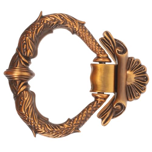 FONDOTIN Eleganter Europäischer Türklopfer aus Robustem Zinklegierung Material Vintage Design Lauter Klang Wetterfest Geeignet für Außentüren Klassischer Türbeschlag für Eingangstür FONDOTIN Eleganter Europäischer Türklopfer aus Robustem Zinklegierung Material Vintage Design Lauter Klang Wetterfest Geeignet für Außentüren Klassischer Türbeschlag für Eingangstür von FONDOTIN