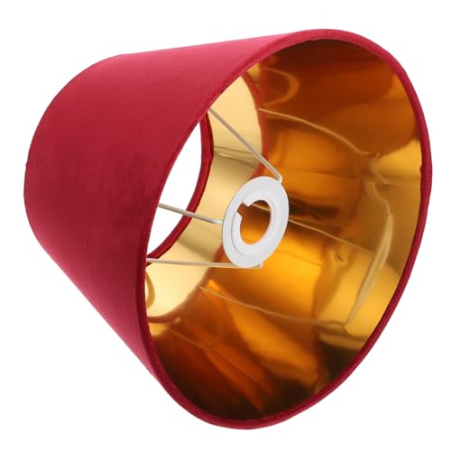 FONDOTIN Eleganter Lampenschirm Goldenem Innenfutter Kreativer Stoff Lichtschutz für Tischlampen Langlebig und Stilvoll Dekoratives Lichtzubehör für Wohnräume FONDOTIN Eleganter Lampenschirm Goldenem Innenfutter Kreativer Stoff Lichtschutz für Tischlampen Langlebig und Stilvoll Dekoratives Lichtzubehör für Wohnräume von FONDOTIN