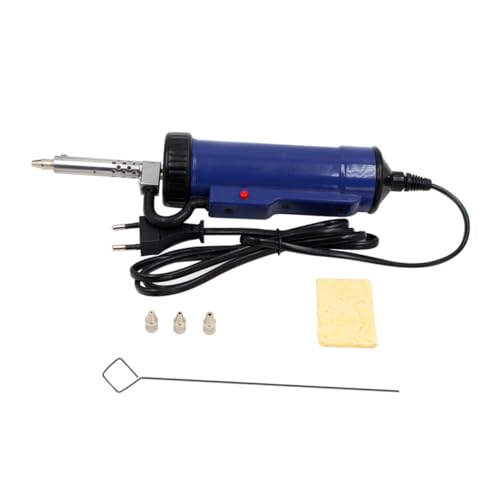 FONDOTIN Elektrische Entlötpumpe Desoldering Sucker Vakuum Lötzinn Entferner mit Austauschbaren Spitzen Tragbar Einfach zu Bedienen für Pcb Reparatur und DIY Elektronikwartung von FONDOTIN