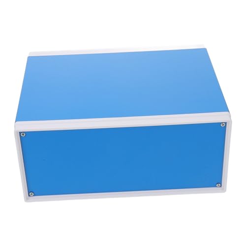 FONDOTIN Elektrische Projektbox Metallgehäuse DIY Anschlussdose Robust Langlebig Vielseitig Einsetzbar für Elektronische Geräte und Instrumente von FONDOTIN