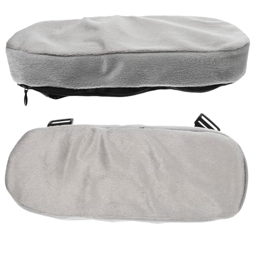FONDOTIN Ergonomische Armlehnenpolster aus Memory Schaumstoff rutschfeste Auflage für Bürostuhl Komfortable Verschleißfeste Armstützen zur Entlastung und Erhöhung der Sitzqualität von FONDOTIN