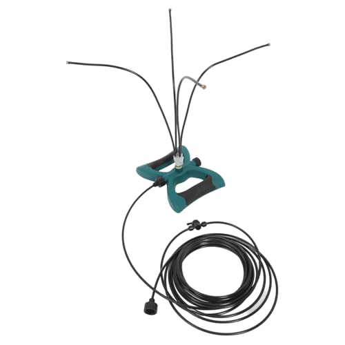 FONDOTIN Eu Standard Garten Sprühkühlungssystem Freistehend mit Sprühköpfen Tragbarer Wassersprüher für Terrasse und Hinterhof Einfache Installation Gartenschlauch Effiziente Abkühlung bei von FONDOTIN