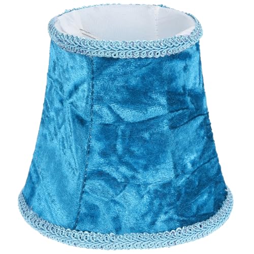 FONDOTIN Europäischer Lampenschirm aus Stoff für Tisch Wandleuchten Fassung Einfach zu Installierender Stoffbezug Retro Stil Geeignet für Wohnzimmer Schlafzimmer Dezente Warme von FONDOTIN