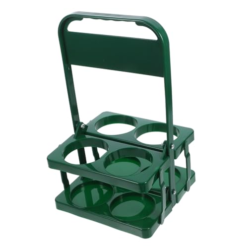 FONDOTIN Faltbarer Bierflaschenkorb mit Griff Tragbarer Getränkekorb aus Robustem Material Praktischer Flaschenhalter für Bar und Picknick Einsetzbarer Bier und Weinflaschenhalter von FONDOTIN