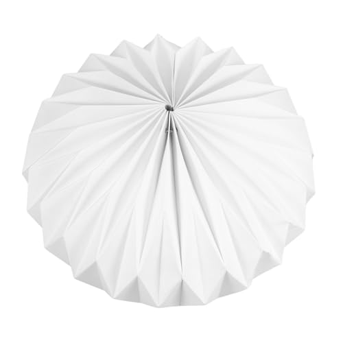 FONDOTIN Faltbarer Geometrischer Papier Lampenschirm für Hängelampen DIY Lampenschirm Weiß Einfacher Stil Schutz für Glühbirne Dekorative Beleuchtung für Wohnzimmer und Schlafzimmer FONDOTIN Faltbarer Geometrischer Papier Lampenschirm für Hängelampen DIY Lampenschirm Weiß Einfacher Stil Schutz für Glühbirne Dekorative Beleuchtung für Wohnzimmer und Schlafzimmer von FONDOTIN