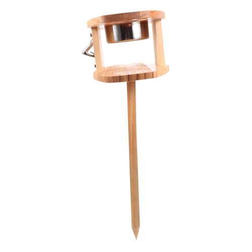 FONDOTIN Faltbarer Weintisch für Outdoor Tragbarer Picknicktisch Holzfarbe für Strand Camping und Garten mit Ausreichend für Weingläser und Snacks FONDOTIN Faltbarer Weintisch für Outdoor Tragbarer Picknicktisch Holzfarbe für Strand Camping und Garten mit Ausreichend für Weingläser und Snacks von FONDOTIN