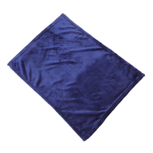FONDOTIN Flanell Haustierdecke Dunkelblau Weiche Einfarbige Fleece Kuscheldecke für Kleine Hunde und Katzen Leicht Warm Atmungsaktiv Wohndecke für Haustiere FONDOTIN Flanell Haustierdecke Dunkelblau Weiche Einfarbige Fleece Kuscheldecke für Kleine Hunde und Katzen Leicht Warm Atmungsaktiv Wohndecke für Haustiere von FONDOTIN