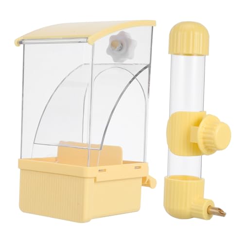 FONDOTIN Futter und Wasserversorgung für Nymphensittiche Wellensittiche und Lovebirds Kunststoffdesign Einfach zu Reinigen Langlebig für Käfigtypen Geeignet FONDOTIN Futter und Wasserversorgung für Nymphensittiche Wellensittiche und Lovebirds Kunststoffdesign Einfach zu Reinigen Langlebig für Käfigtypen Geeignet von FONDOTIN