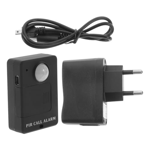 FONDOTIN GSM Alarm Infrarot Bewegungsmelder mit LED Statusanzeige für Laden Lager Werkstatt Erkennung Reichweite Eu Stecker Schwarz Hohe von FONDOTIN