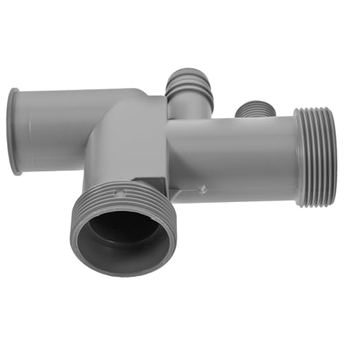 FONDOTIN Garbage Disposer Rohr Ersatzteil mit Rückfluss Bogen für Küchenabfluss Waschbecken Abflussrohr Passend für Küchenabfallentsorgungssystem Einfache Installation Graues Modell E von FONDOTIN