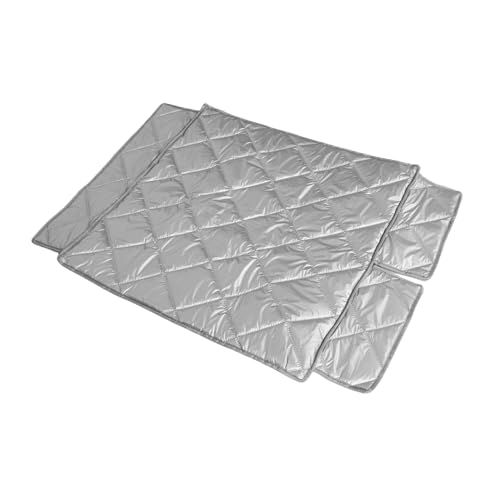 FONDOTIN Gefrierschrankisolierung kühlschrank Gefriertuch für Pflanzen im Freien atmungsaktive Kleiderbezüge Obere Abdeckung der Klimaanlage Ofenlagerabdeckung Magnet Silber FONDOTIN Gefrierschrankisolierung kühlschrank Gefriertuch für Pflanzen im Freien atmungsaktive Kleiderbezüge Obere Abdeckung der Klimaanlage Ofenlagerabdeckung Magnet Silber von FONDOTIN