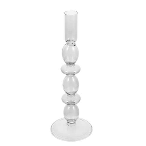 FONDOTIN Glas Kerzenhalter Transparent Dekorativer Teelichthalter für Wohnzimmertisch Tischdekoration Stabiles Glas Geeignet für Familienfeiern und Romantische Abende FONDOTIN Glas Kerzenhalter Transparent Dekorativer Teelichthalter für Wohnzimmertisch Tischdekoration Stabiles Glas Geeignet für Familienfeiern und Romantische Abende von FONDOTIN