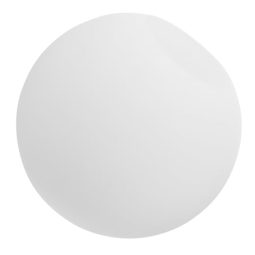 FONDOTIN Glas Lampenschirm Ersatzschirm Milchfarbig Satin Handgeblasen Ø120mm Für Pendelleuchte Wandlampe Einfach Zu Montieren Kompatibel von FONDOTIN