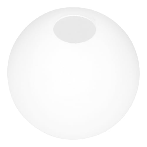FONDOTIN Glas Lampenschirm Kugelförmig Ersatz Lampenschirm für Deckenleuchte Wohnzimmer Schlafzimmer Einfaches Design Praktisch Staubschutz von FONDOTIN