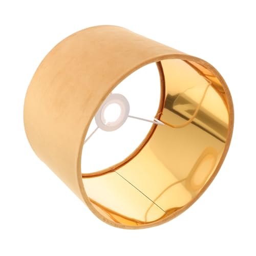 FONDOTIN Goldener Lampenschirm aus Strapazierfähigem Stoff mit Samtigem Innenfutter Dekorative Tischlampe für Zuhause Einfache Installation Stilvolle Lichtabdeckung für Wohnzimmer und Hotel FONDOTIN Goldener Lampenschirm aus Strapazierfähigem Stoff mit Samtigem Innenfutter Dekorative Tischlampe für Zuhause Einfache Installation Stilvolle Lichtabdeckung für Wohnzimmer und Hotel von FONDOTIN