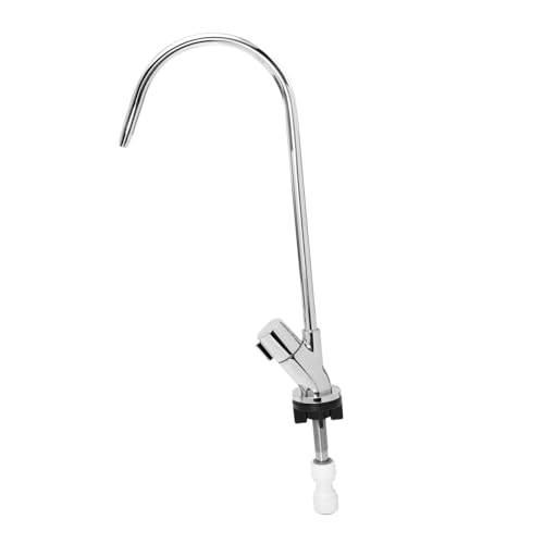 FONDOTIN Gooseneck Wasserhahn für Wasserfilter Langlebiger Küchen und Badezimmerhahn aus Robuster Praktischer Kaltwasserhahn mit Feiner Verarbeitung für Trinkwasserfilter Zuhause von FONDOTIN
