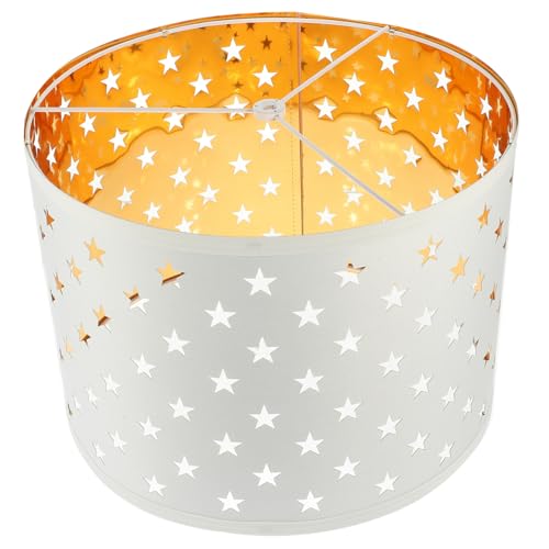 FONDOTIN Großer Lampenschirm für Tisch Stehlampe Moderner Minimalistischer Stoffschirm mit Glatter Oberfläche Leicht und Einfach zu Montieren Geeignet für Schlafzimmer Wohnzimmer Hotel und von FONDOTIN