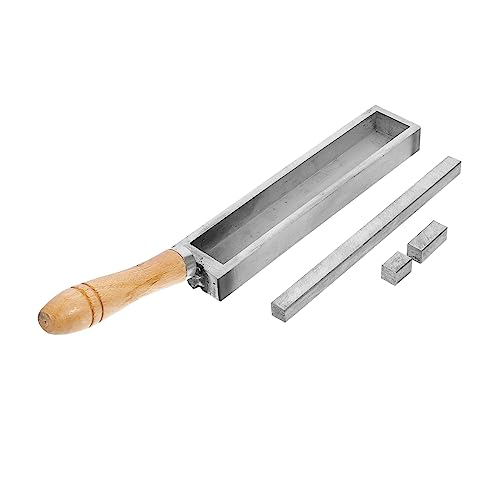 FONDOTIN Gusseisenform für Gold und mit Holzgriff Hochwertige Schmelzform für Metallverarbeitung Gießform für DIY Projekte Hitzebeständig und FONDOTIN Gusseisenform für Gold und mit Holzgriff Hochwertige Schmelzform für Metallverarbeitung Gießform für DIY Projekte Hitzebeständig und von FONDOTIN
