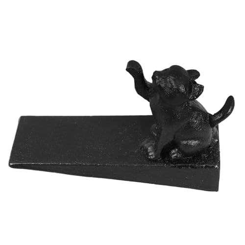FONDOTIN Gusseiserner Türstopper Katze Vintage Design Winddichter Türkeil Für Büroeinrichtung Robuster Dekorativer Türpuffer Für Bodenschutz Und Türrahmen FONDOTIN Gusseiserner Türstopper Katze Vintage Design Winddichter Türkeil Für Büroeinrichtung Robuster Dekorativer Türpuffer Für Bodenschutz Und Türrahmen von FONDOTIN