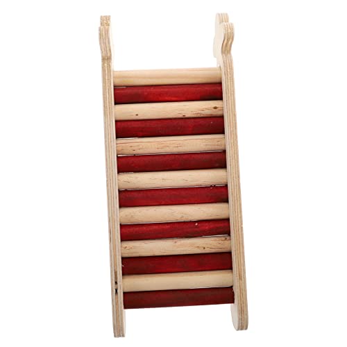 FONDOTIN Hamster Kletterleiter aus Natürlichem Bissfestes Langlebiges Nagetier Einfach im Käfig zu Installieren Multifunktionale Leiter für Hamster Chinchilla und Kleine Haustiere FONDOTIN Hamster Kletterleiter aus Natürlichem Bissfestes Langlebiges Nagetier Einfach im Käfig zu Installieren Multifunktionale Leiter für Hamster Chinchilla und Kleine Haustiere von FONDOTIN