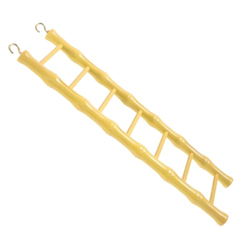 FONDOTIN Hamster Vogelkletterleiter Hängespielzeug für Kleintiere Nagerleiter Trainingsleiter für Wellensittich Nymphensittich Papagei Käfigzubehör FONDOTIN Hamster Vogelkletterleiter Hängespielzeug für Kleintiere Nagerleiter Trainingsleiter für Wellensittich Nymphensittich Papagei Käfigzubehör von FONDOTIN