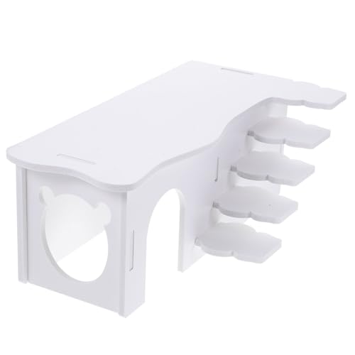 FONDOTIN Hamsterhaus Leiter und Plattform Kleintier Versteck für Zwerghamster und Meerschweinchen Kleines Nest zum Trainieren und Ausruhen Geeignet für Kleine Haustiere FONDOTIN Hamsterhaus Leiter und Plattform Kleintier Versteck für Zwerghamster und Meerschweinchen Kleines Nest zum Trainieren und Ausruhen Geeignet für Kleine Haustiere von FONDOTIN