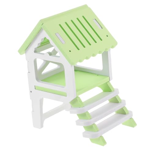 FONDOTIN Hamsterhaus mit PVC Langlebig Dekorativem Versteck und Leiter für Zwerghamster Meerschweinchen Chinchilla und Kleine Nager als Spiel Trainingsplatz im Käfig FONDOTIN Hamsterhaus mit PVC Langlebig Dekorativem Versteck und Leiter für Zwerghamster Meerschweinchen Chinchilla und Kleine Nager als Spiel Trainingsplatz im Käfig von FONDOTIN