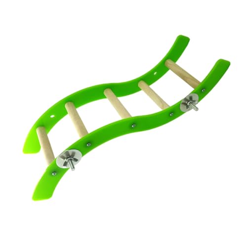 FONDOTIN Hamsterleiter Bunte Wellenförmige Kletterleiter für Eichhörnchen und Kleine Haustiere Widerstandsfähiges Leicht zu Reinigendes für Kleintiergehege Spaßiger Spielplatz und von FONDOTIN