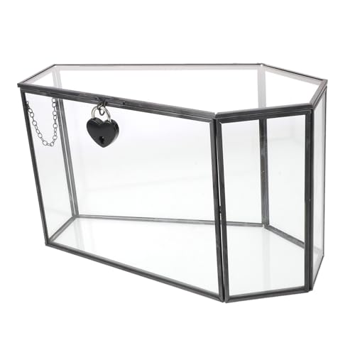 FONDOTIN Handgefertigte Gothic Glas-displaybox Transparente Mini-sargform Vielseitiger Schmuck Sammler-Organizer Klare Glasvitrine für Persönliche Schätze und Halloween-Dekorationen FONDOTIN Handgefertigte Gothic Glas-displaybox Transparente Mini-sargform Vielseitiger Schmuck Sammler-Organizer Klare Glasvitrine für Persönliche Schätze und Halloween-Dekorationen von FONDOTIN