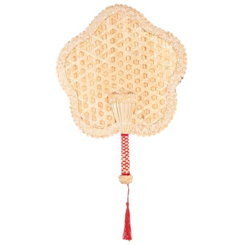 FONDOTIN Handgefertigter Woven Handventilator aus Stroh Dekorativer Fächer für Sommerpartys Strand und Outdoor Aktivitäten Zufälliger Stil FONDOTIN Handgefertigter Woven Handventilator aus Stroh Dekorativer Fächer für Sommerpartys Strand und Outdoor Aktivitäten Zufälliger Stil von FONDOTIN
