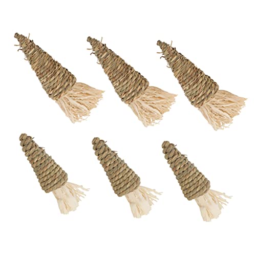 FONDOTIN Handgewebtes Karotten Kauspielzeug für Kleine Haustiere Natürliches Zahnpflege für Kaninchen Meerschweinchen und Chinchillas Teiliges Grün und Beige Fördert Spielerisch Gesundheit FONDOTIN Handgewebtes Karotten Kauspielzeug für Kleine Haustiere Natürliches Zahnpflege für Kaninchen Meerschweinchen und Chinchillas Teiliges Grün und Beige Fördert Spielerisch Gesundheit von FONDOTIN